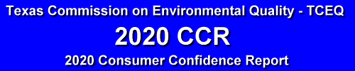 2020 Consumer Confidence Report
