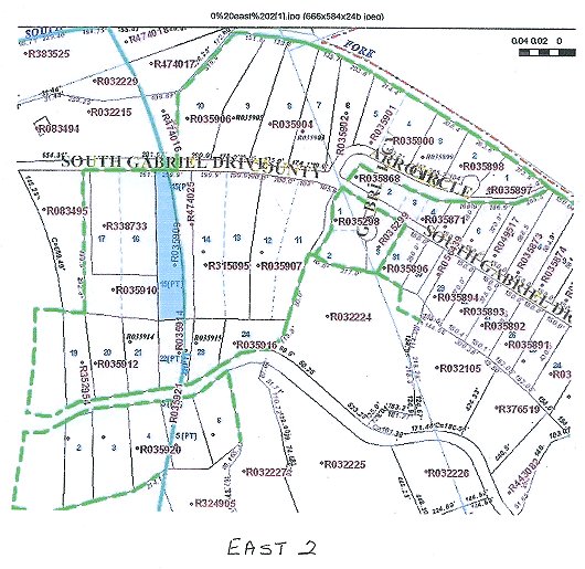 Plot Map - East, Section 2