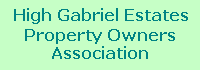 High Gabriel Estates Property Owners Association