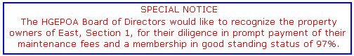 Special Notice