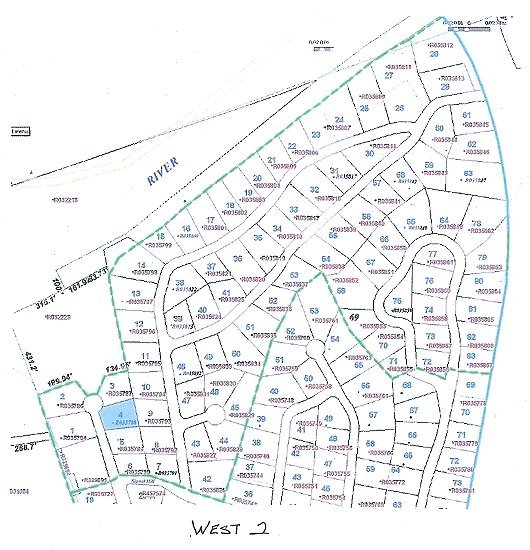 Plot Map, West, Section 2