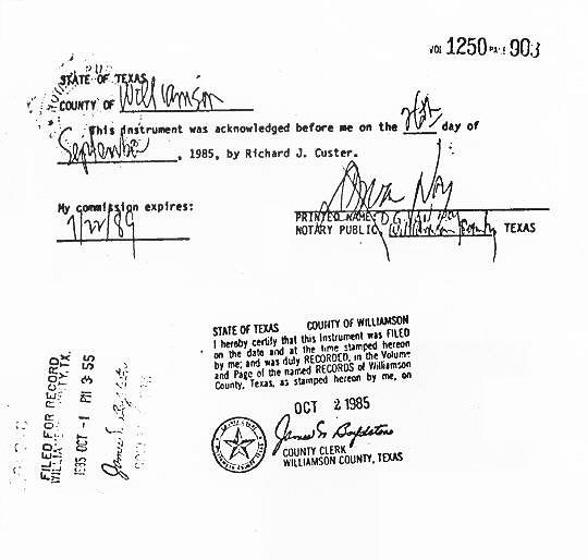 Deed Restrictions, West, Section 2