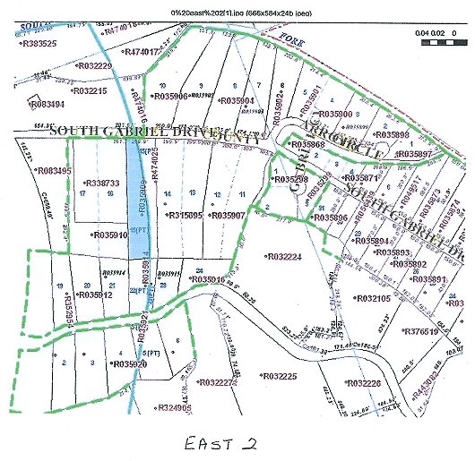 Plot Map - East, Section 2